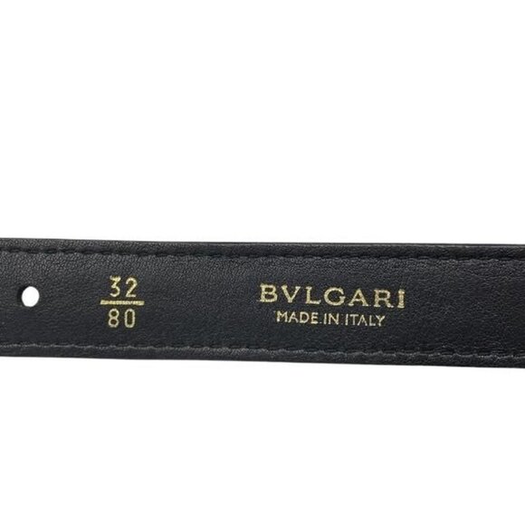 Bvlgari Monete Belt Accessories Ancient Coin Motif Small Leather Black main image 6
